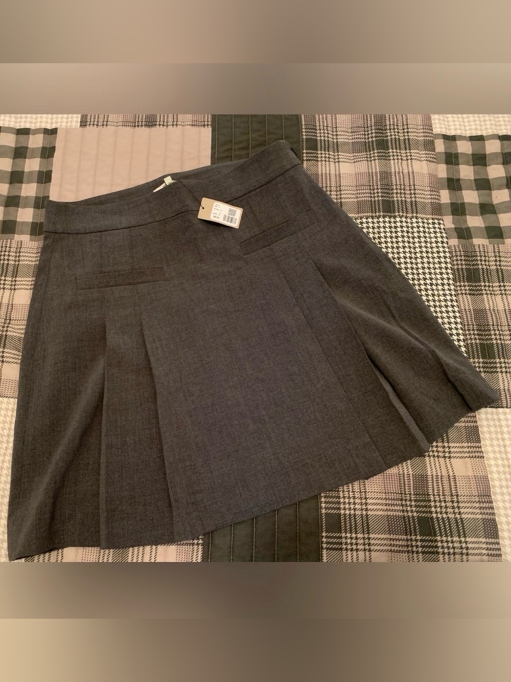 NWT  RW&CO Dark Gray Women's Skirt